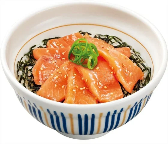 なか卯 サーモン丼 単品写真