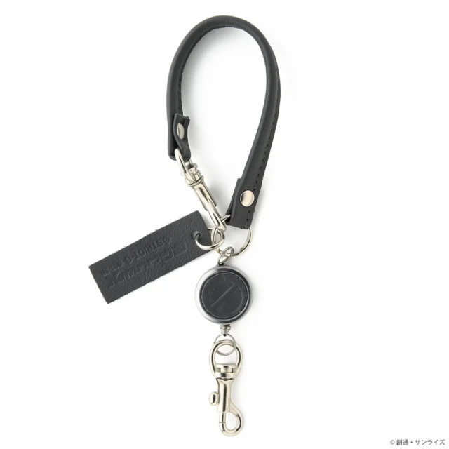 ポメラニアンズマーク ストラップ（ブラック）の正面