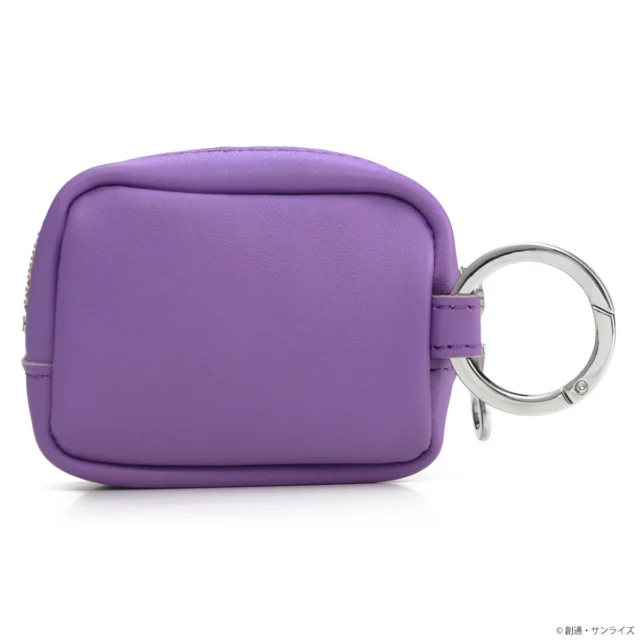 ハロ ミニポーチ（パープル）の背面