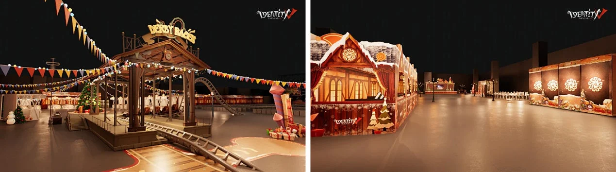 イベント会場で再現される人気マップ『月の河公園』エリア