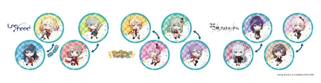 ジャンボとろサーモン付属のコラボ限定ピック全6種