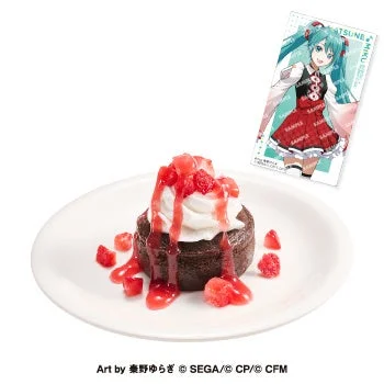 コラボ限定ステッカー付き濃厚半熟ショコラ