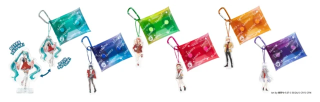 ソフトドリンク付属のコラボ限定マルチポーチ全6種