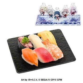 コラボ限定ユニットチャームセット付きコラボ限定セット6貫