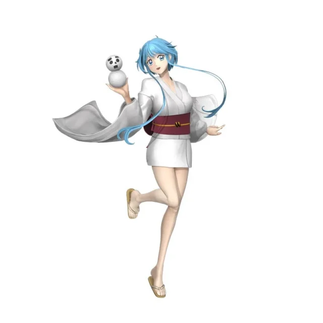 コラボキャラクターゆきめの全身イラスト