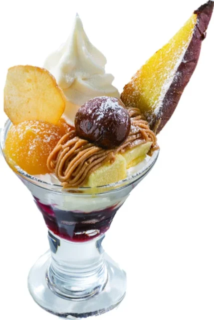 ガスト「蜜いもとマロンのサンデー」