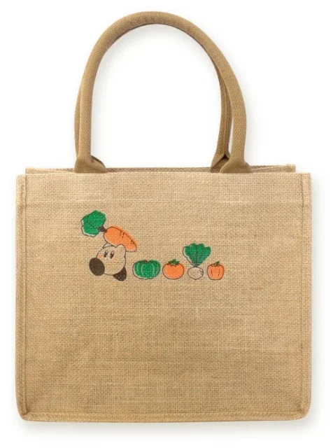 「星のカービィ とれたて！プププやさい」くじA賞ジュートバッグ