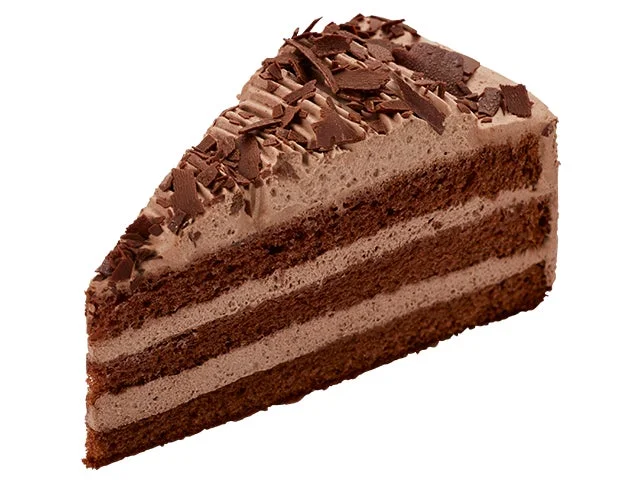 濃厚な層になった「チョコレートケーキ」