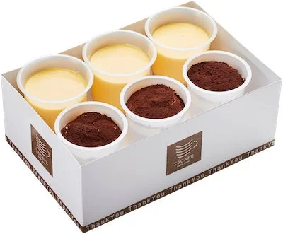 お持ち帰り用『プレミアムスイーツBOX』プリンとティラミス