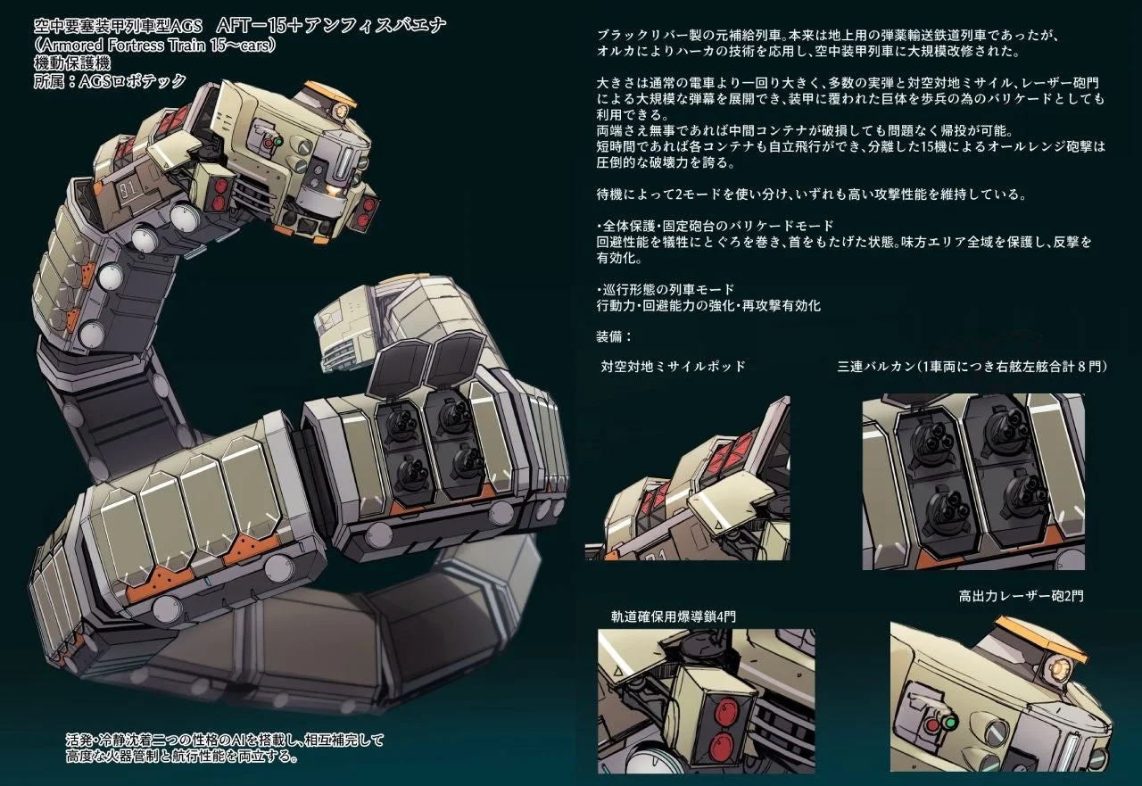 日本地域AGS部門No.1「AFT-15+アンフィスバエナ」の詳細