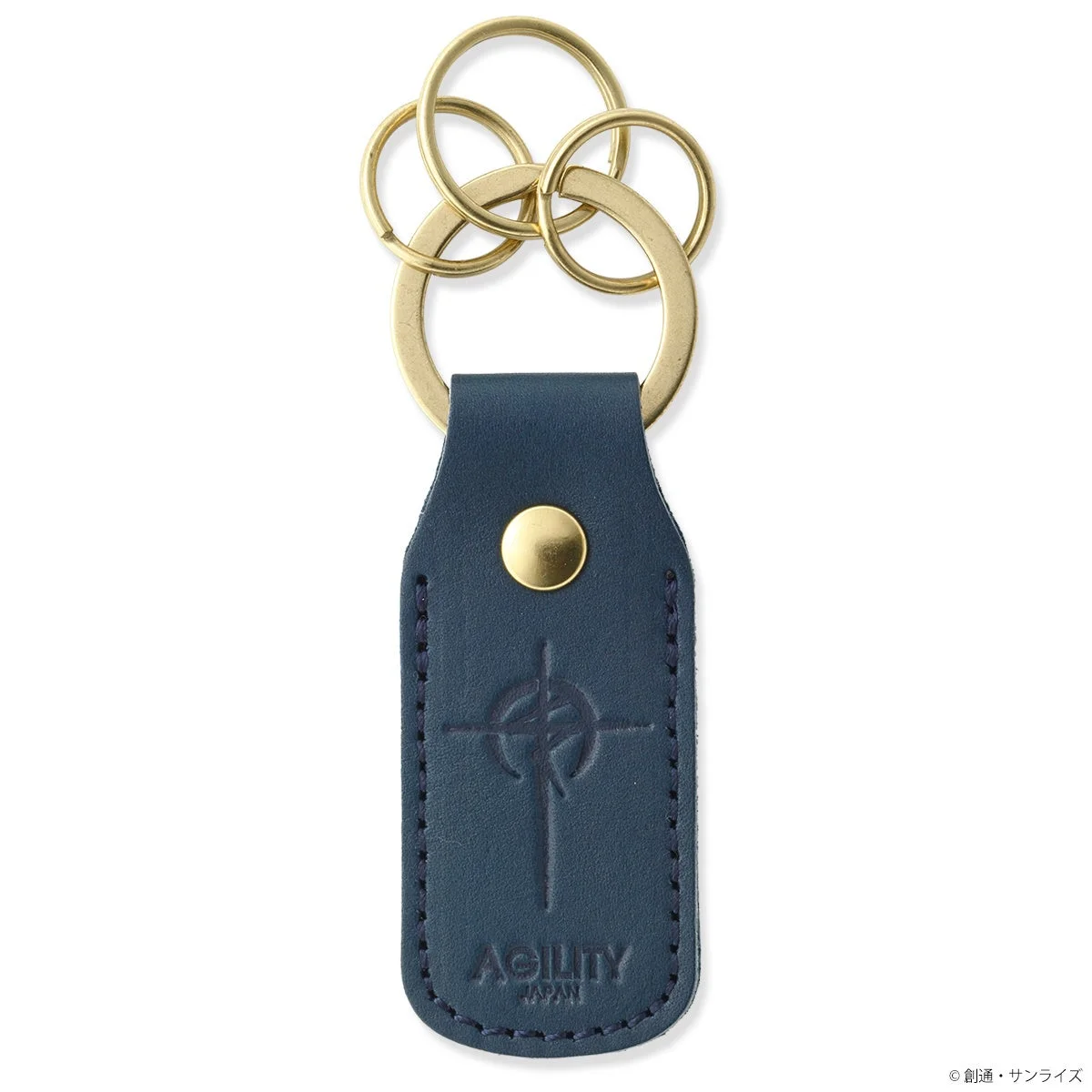 マフティーマークが刻印されたSTRICT-G AGILITYキーホルダー（表）