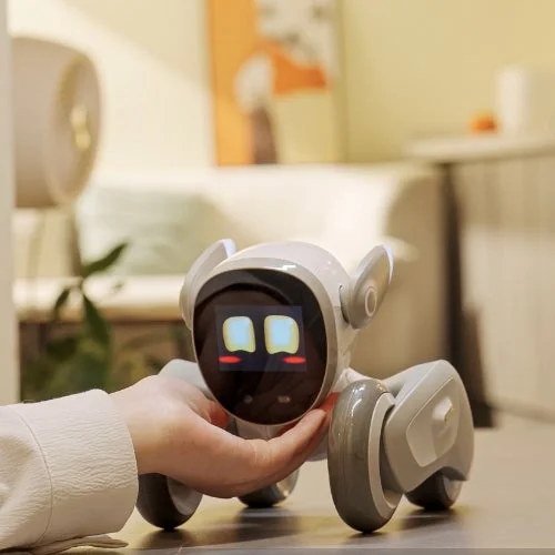 Loonaが手のジェスチャーに反応する様子