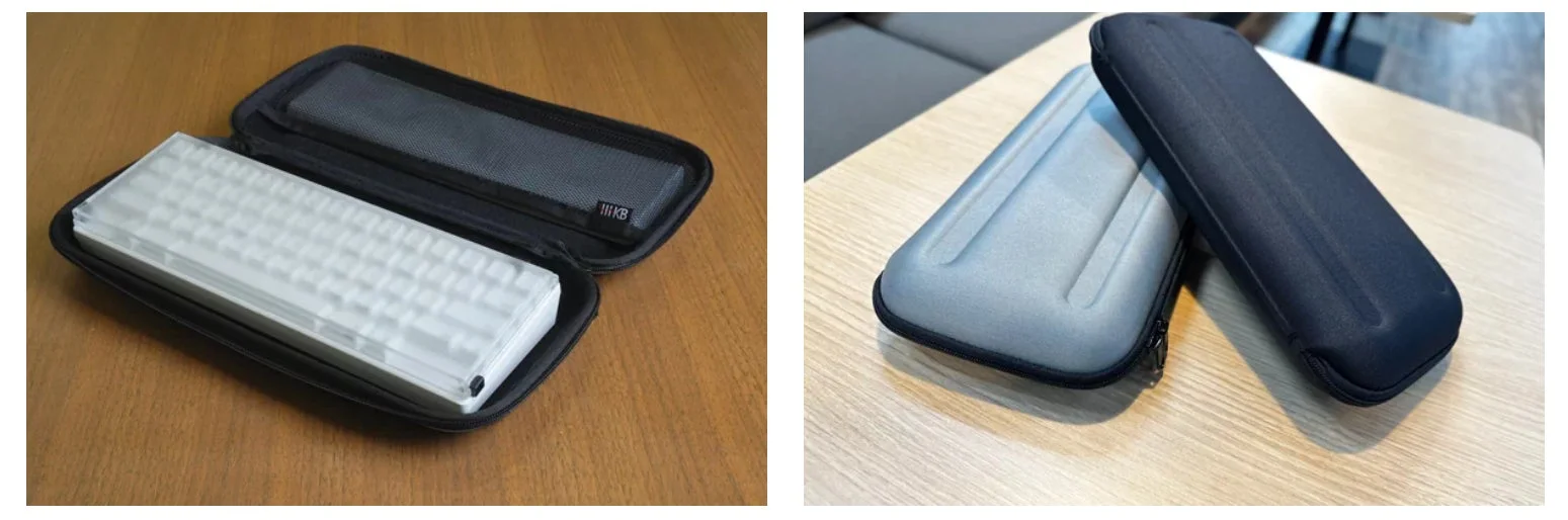 HHKBとオプション品を収納したキーボードポッド2