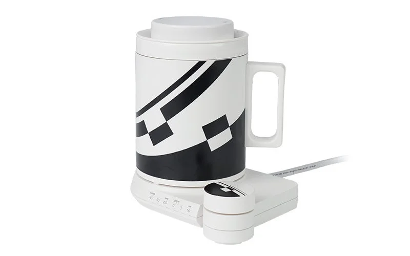 デンライナー食堂車専用マグケトル本体の全体像