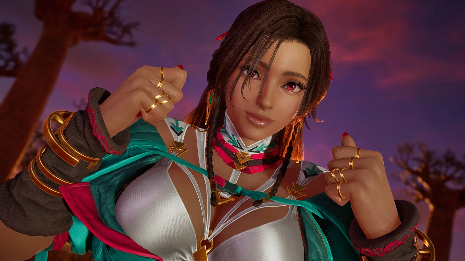 『鉄拳8』新キャラクター「ミアリズ」のクローズアップビジュアル