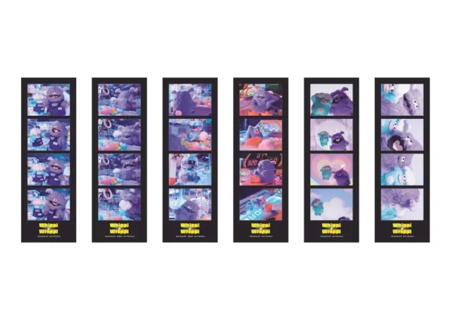 マストバイキャンペーンで貰える4カットステッカー全6種