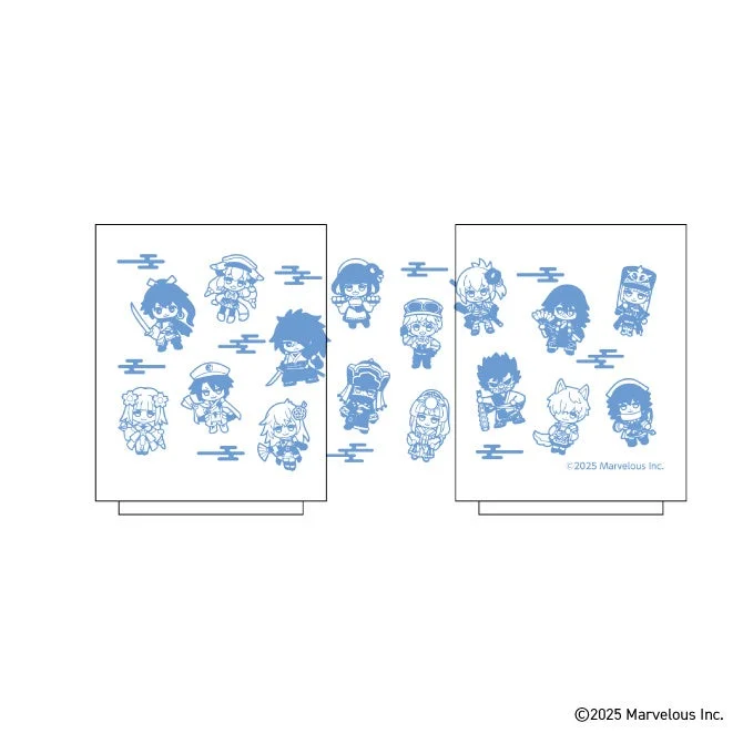 B賞 湯呑 青色デザイン