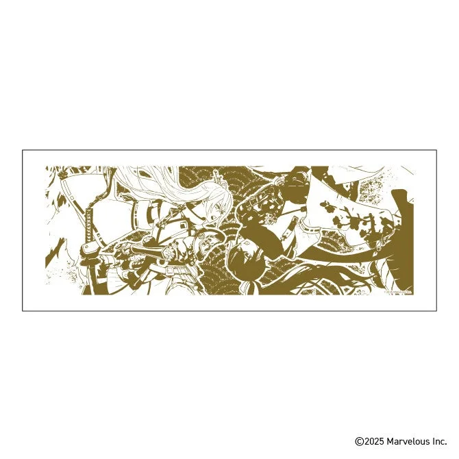 C賞 手ぬぐい ゴールドデザイン