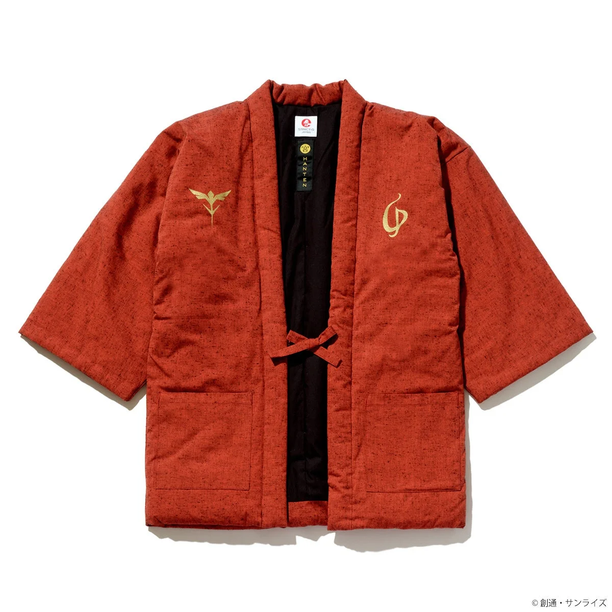 『逆襲のシャア』サザビーわた入れ半纏(レッド)の正面