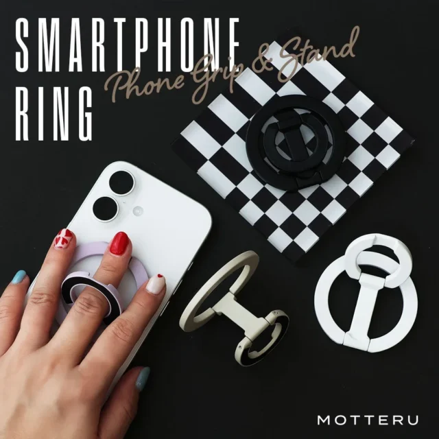 スマートフォンリングMOT-SRING02の複数カラー