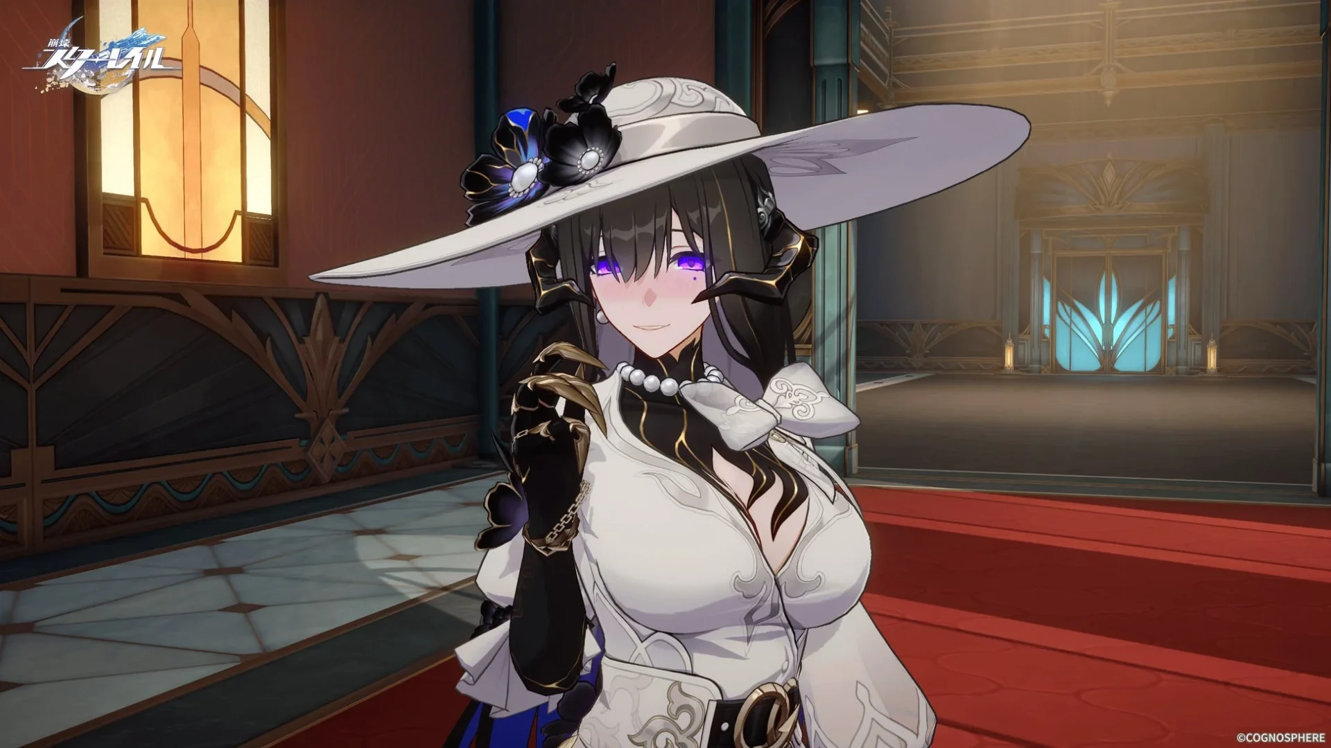 『崩壊：スターレイル』の新キャラクター「ダリア」コンスタンスの別ポーズ立ち絵。