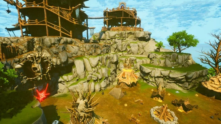 『クラウドハイム』の冒険者の拠点。クラフトや休息ができる場所。