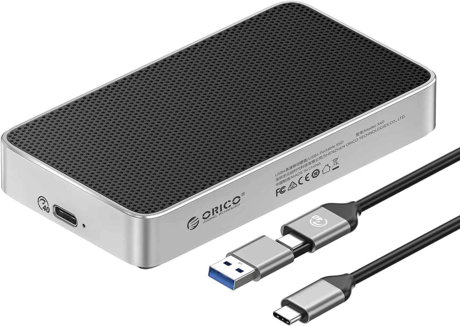 期間限定30%OFF！　ORICO 2TB外付けSSD「X40」がセール開始、最大3800MB/sの超高速転送に対応