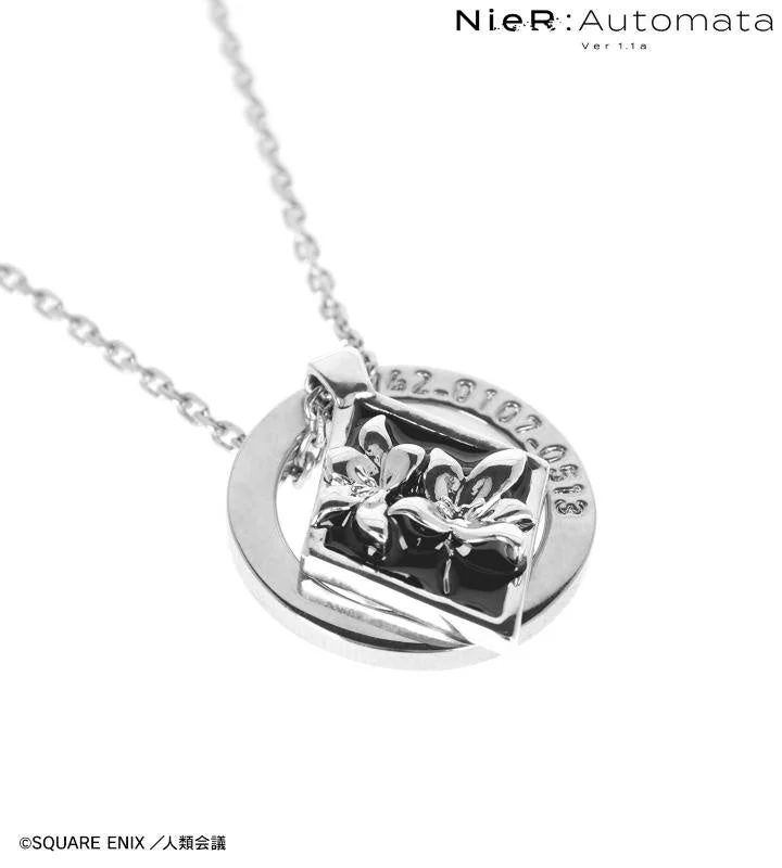 アニメ「NieR:Automata Ver1.1a」の2B/9Sグッズ受注開始！　チャームネックレス、ブレスレット、キーリングが登場