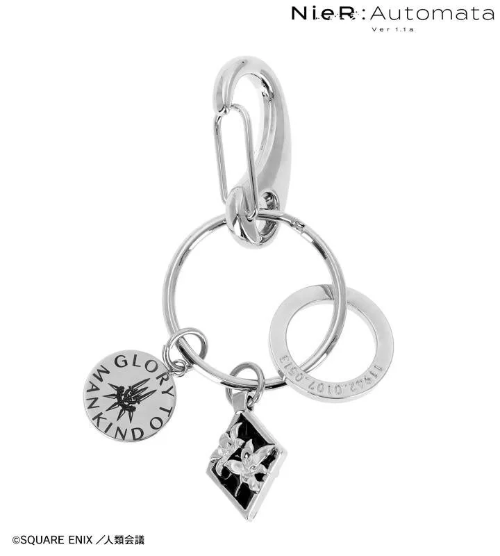 NieR:Automata 2B/9Sチャームキーリング