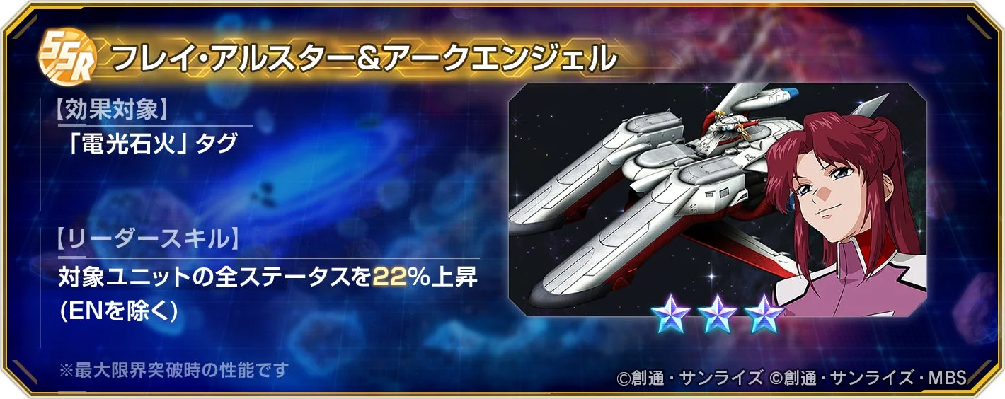 フレイ・アルスター&アークエンジェルのサポーター詳細情報