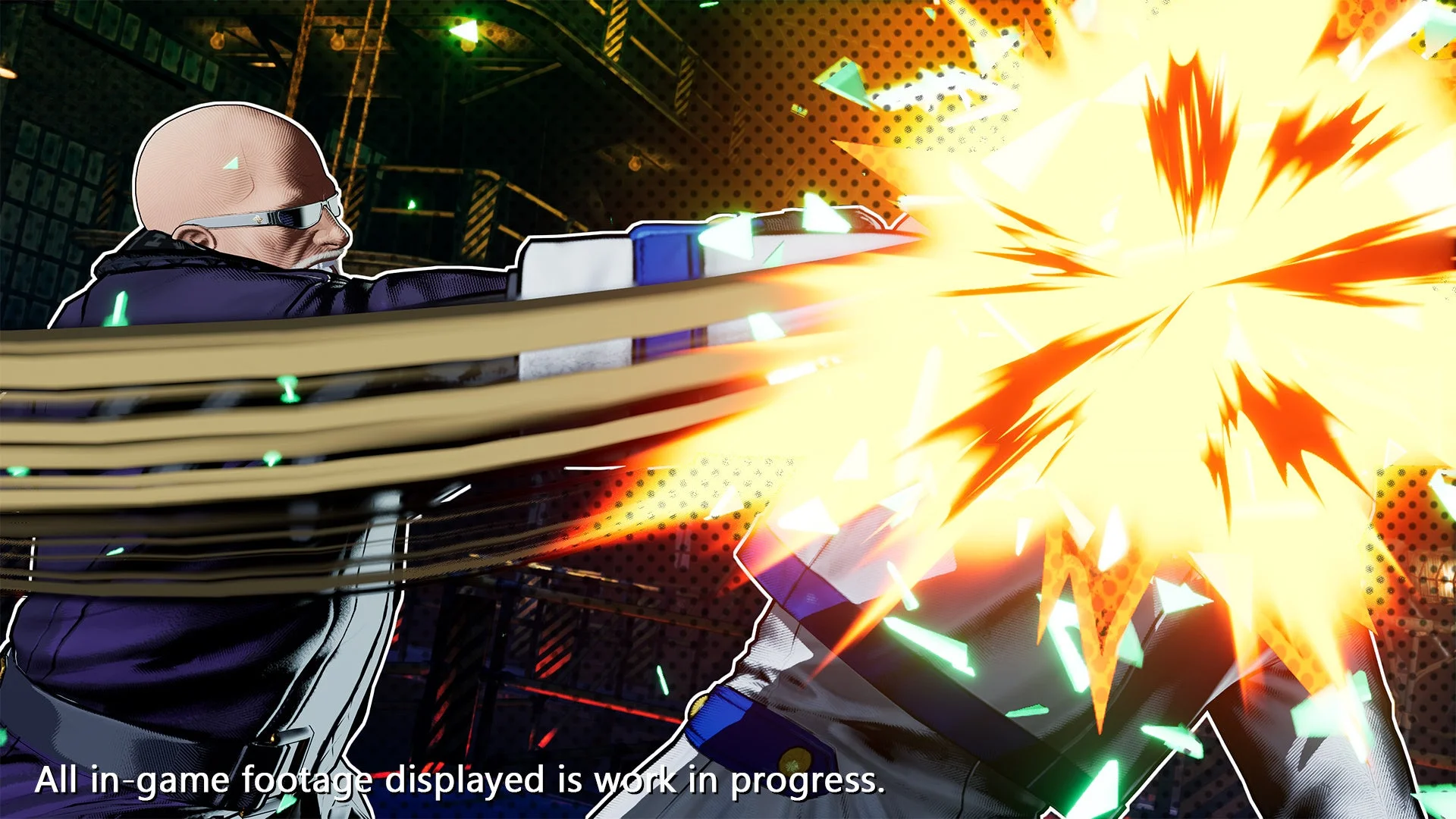 餓狼伝説 City of the Wolves Mr.BIGが相手に攻撃を仕掛けるゲーム画面