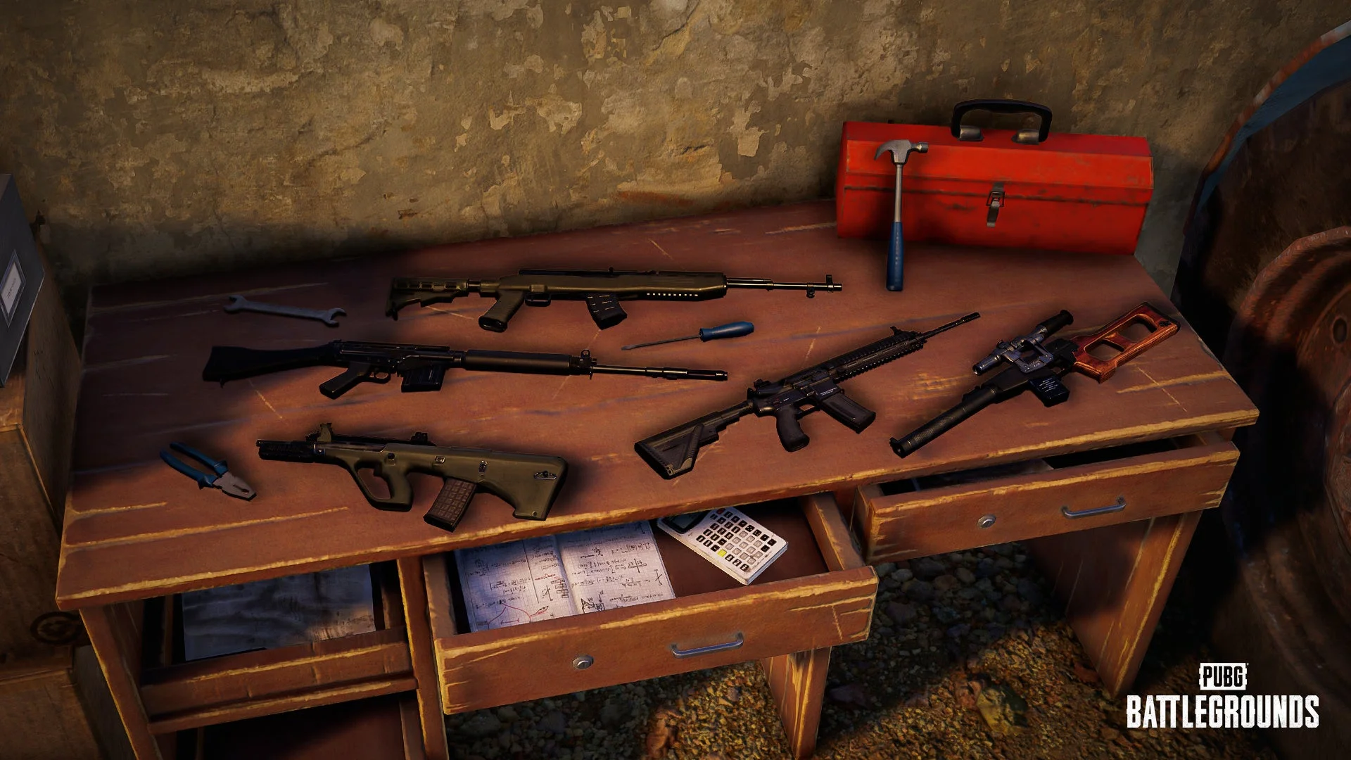 UGC ALPHAで拡張される武器や装備アイテム