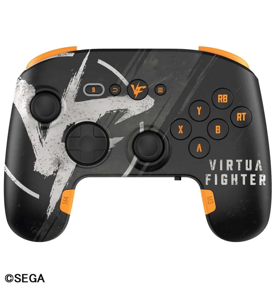 バーチャファイターゲーミングコントローラーPRO-4の上面