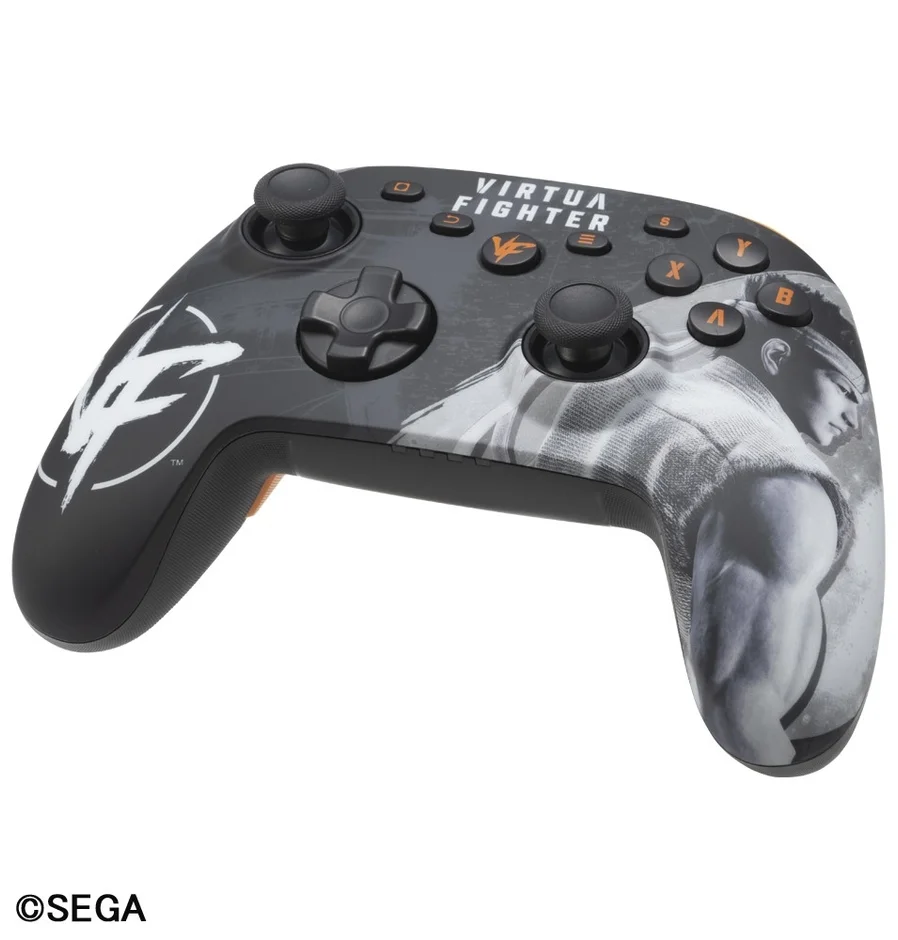 バーチャファイターゲーミングコントローラーPRO-4を別アングルから見た本体