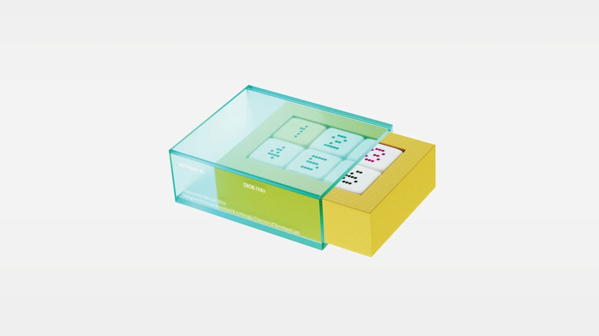 Nothing Phone (3a) Community Editionに付属するサイコロ型アクセサリー