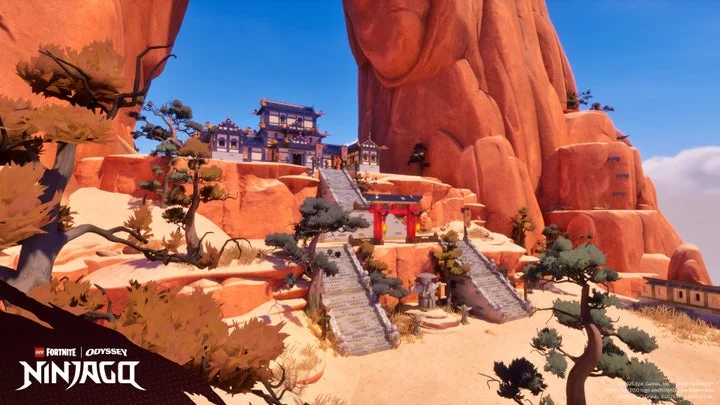 レゴ フォートナイト オデッセイのニンジャゴーの島(大地)
