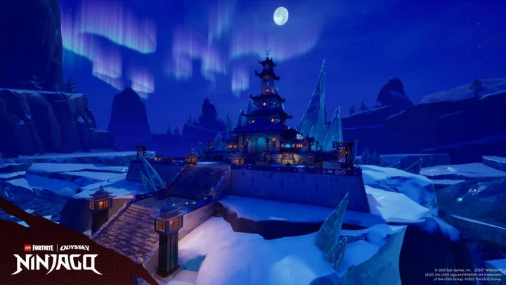 レゴ フォートナイト オデッセイのニンジャゴーの島(アイス)