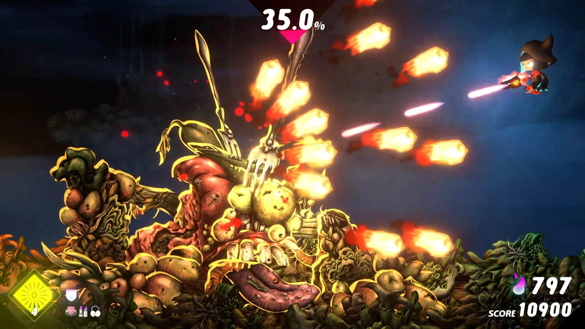 前作NeverAwakeのゲームプレイ画面(360度ショット)