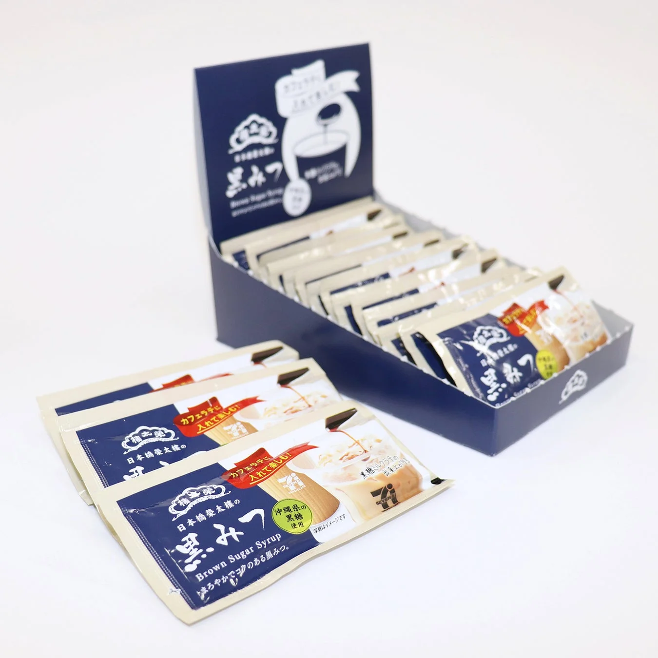 セブンカフェに黒みつを入れて楽しむ！『日本橋榮太樓の黒みつ』全国で再販売開始