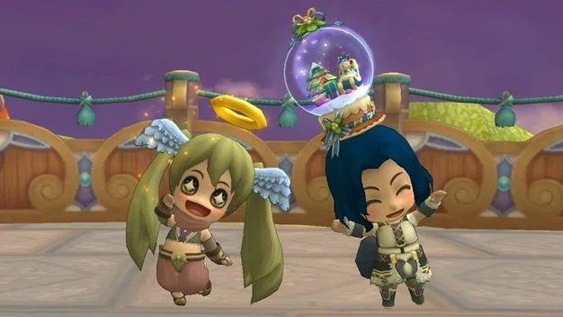 晴空物語あげいん!モールで登場する天使やクリスマスがテーマの頭衣装