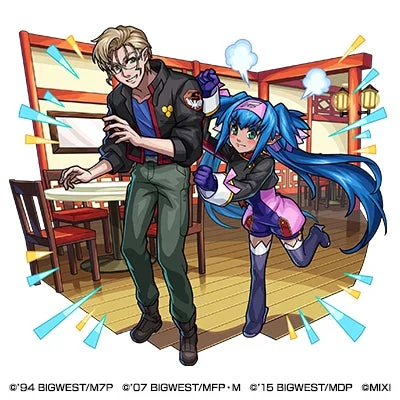 S.M.S小隊 ミハエル＆クランのゲーム内イラスト