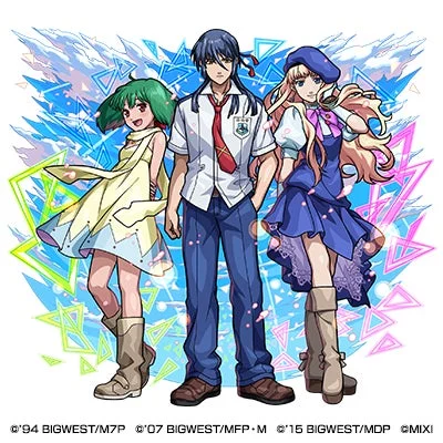 トライアングラー シェリル＆ランカ＆アルトのゲーム内イラスト