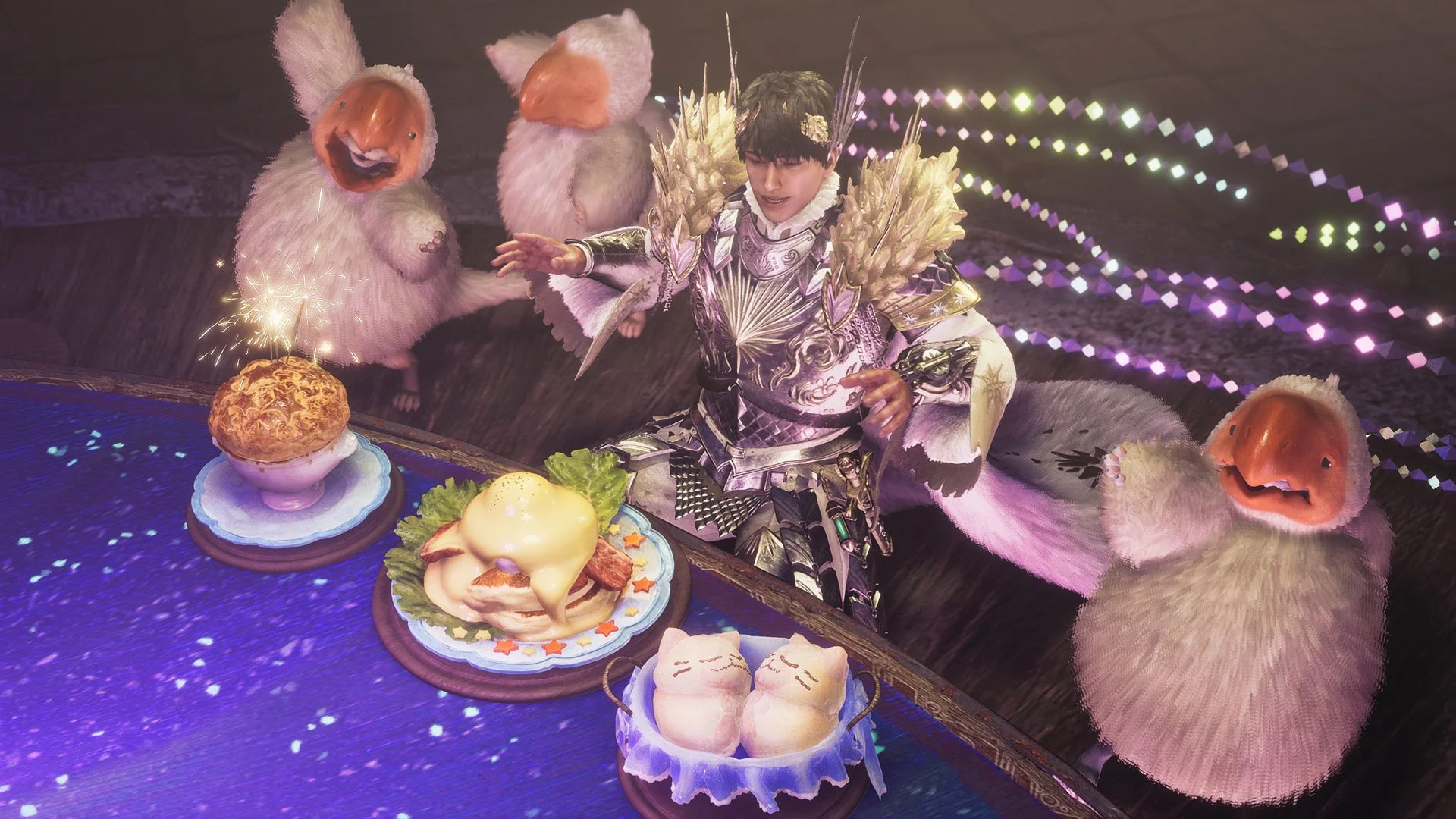 季節イベント「交わりの祭事【祝謡の儀】」で楽しめる特別な食事