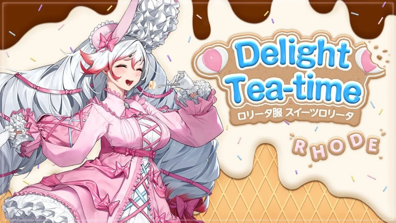 単品販売スキン「ロデー(ディライトティータイム:ロリータ服 スイーツロリータ)」のイラスト