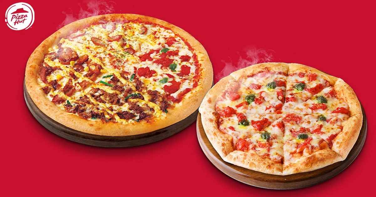 友だち5人のホームパーティーにおすすめのピザ2枚の組み合わせ