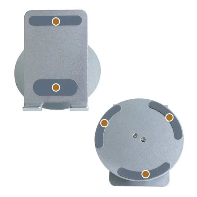 OWL-STD14スタンドの台座とスマホ設置部分のシリコンパッド