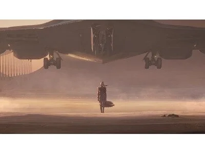 『アークナイツ:エンドフィールド』ゲーム内を飛行する巨大な機体