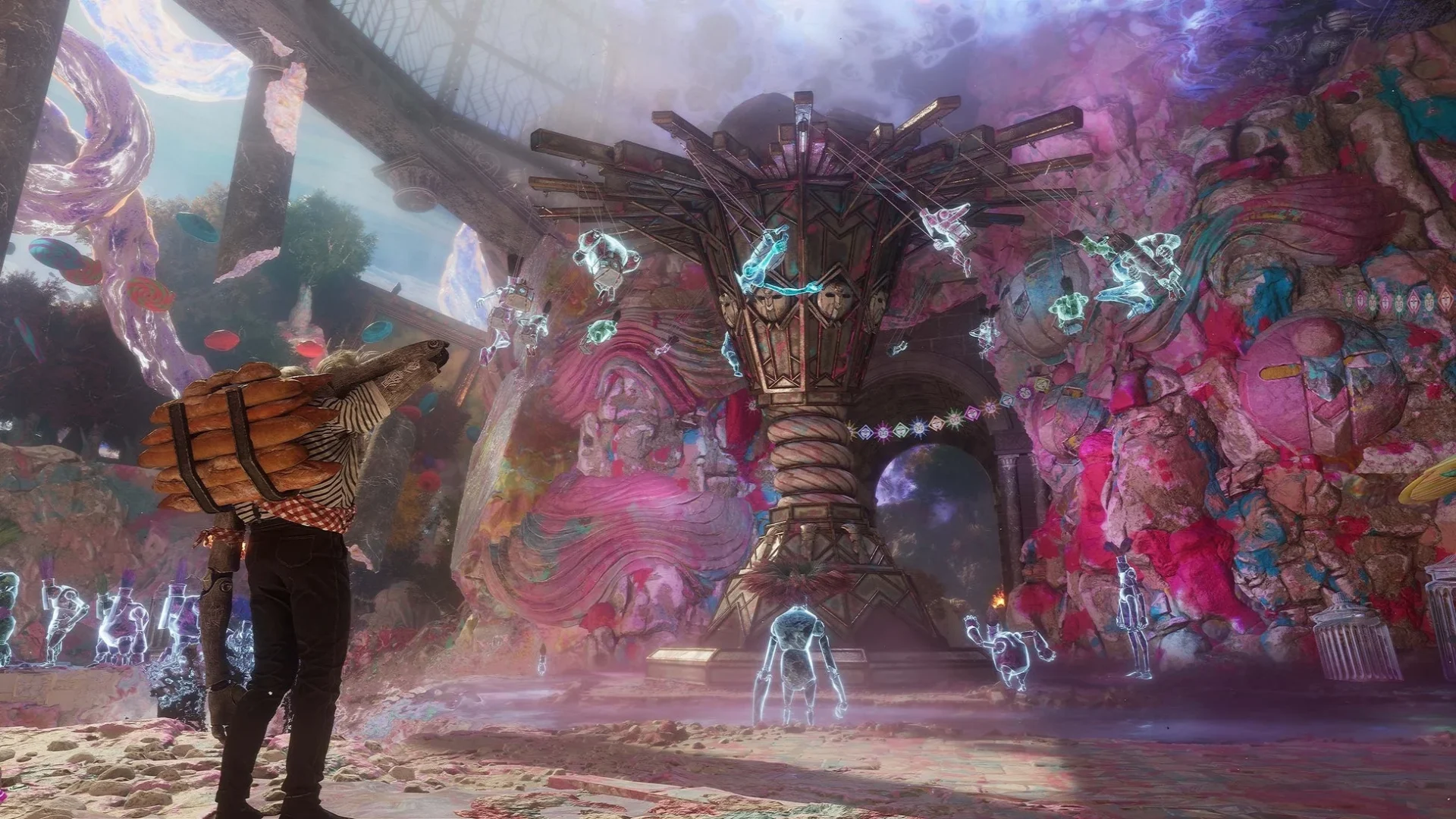 新エリア「若きヴェルソにまつわる物語」の幻想的な風景