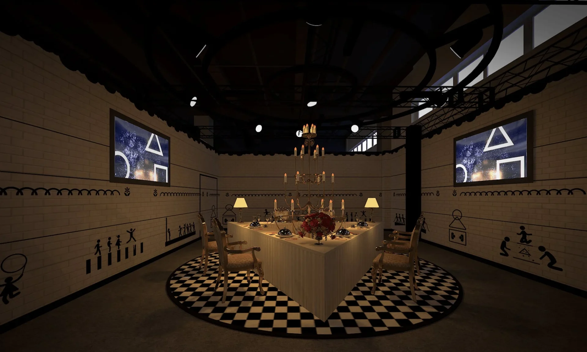 Netflix渋谷リアル・イカゲームのラストゲームエリア