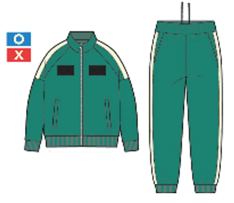 Netflix渋谷リアル・イカゲームのプレイヤージャージ